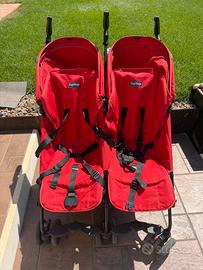 Passeggino gemellare pliko mini twin peg perego