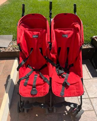 Passeggino gemellare pliko mini twin peg perego