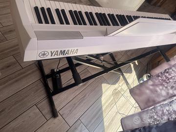 Pianoforte digitale Yamaha p-105 white