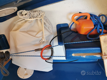 Optimist in vtr completo per navigare