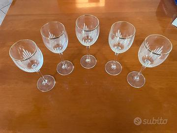 Set 5 Calici vintage eleganti