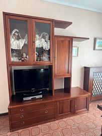 Mobile soggiorno con vetrina