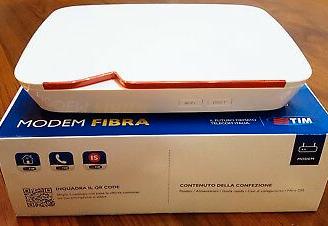 MODEM FIBRA TECHNICOLOR TIM FINO A 100 MBIT