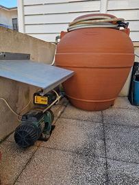 Kit DAB hp 0.75 + controller 1,5 + cisterna 500L