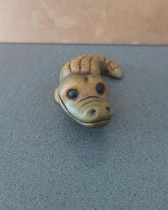 Coccodrillo in ceramica Thun piccolo