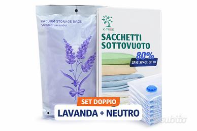 “Sacchetti sottovuoto salva spazio "