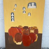 Quadro con anfore