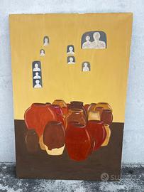 Quadro con anfore