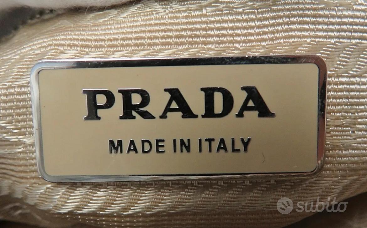 Etichetta on sale prada originale