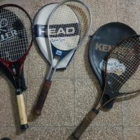 3 Racchette da tennis