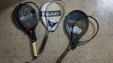 3 Racchette da tennis