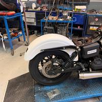 Parafango posteriore per dyna