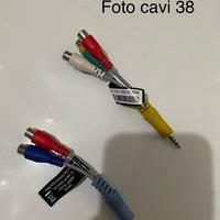 Cavo caricabatteria spinotti di vario genere