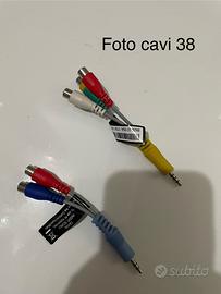 Cavo caricabatteria spinotti di vario genere