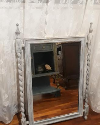 Specchio legno shabby 