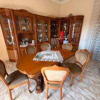 Soggiorno vintage completo in buone condizioni