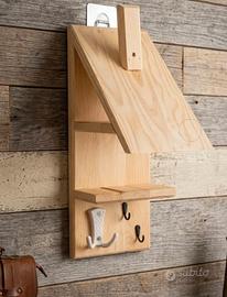 Portacasco in legno