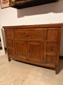 Madia fariniera  Madia artigianale in legno