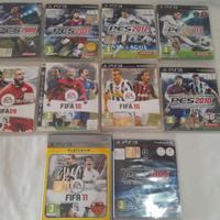 10 giochi ps3 fifa 9-10-11 - pes