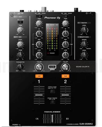Pioneer DJM-250MK2 – Mixer DJ 2 canali