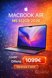 MACBOOK AIR M5 512GB (2026)