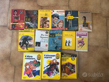 Lotto libri gialli vintage (circa 40 pezzi)