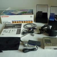 Lettore Minidisc Sharp e dischi Sony