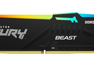 RAM DDR5 Kingston FURY Beast RGB 16GB (2x8GB) 5600