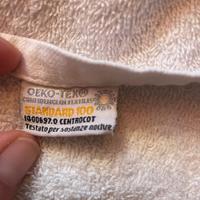 asciugamani diverse misure