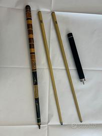 LM Stecca biliardo personalizzata con 2 puntali Ke