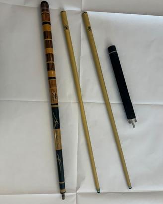 LM Stecca biliardo personalizzata con 2 puntali Ke