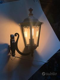 Lampada da esterno lampione vintage