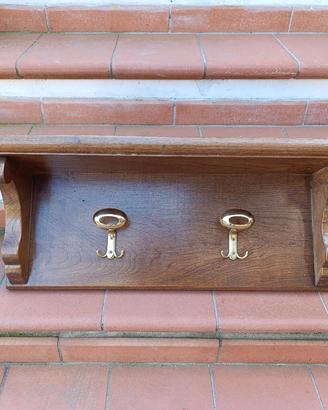 Appendi abiti in legno massello