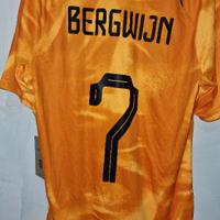 Men's Nike Bergwijn Netherlands Home Jersey 2022