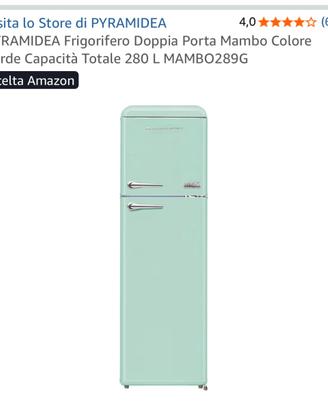 Frigorifero stile vintage con cella frigorifera