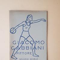 Rarissimo catologo di Giacomo Gabbiani 