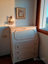 Cassettiera a ribalta vintage