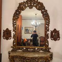 Specchiera e console