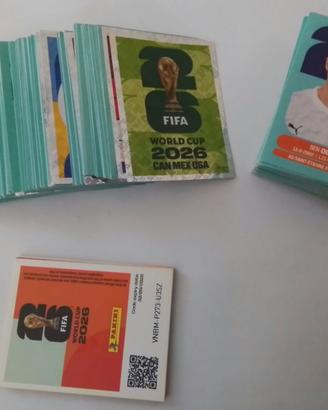 Lotto composto da 254 Figurine Mondiali 2026 + 16