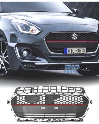 GRIGLIA PER SUZUKI SWIFT VI 17- NERO CROMATO