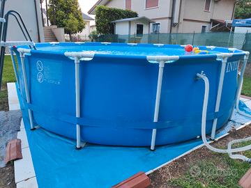 Piscina Rotonda Intex Metal Frame 28242NP