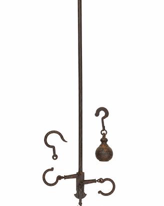 Antica stadera in ferro 60 cm