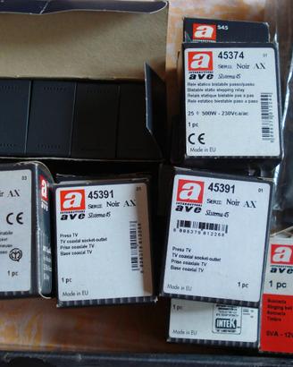 Ave noir ax sistema 45