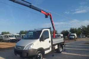 Iveco Daily 35c12 cassone con gru 4 sfili idraulic