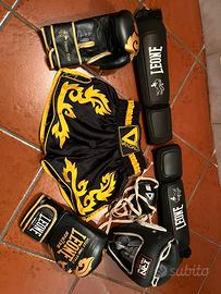 Kit mma muay thai usato 3 volte