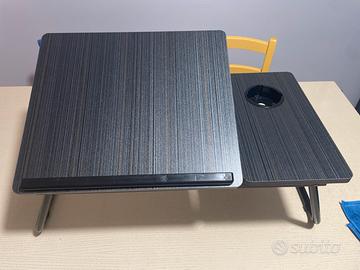 Tavolino Porta PC Pieghevole Regolabile