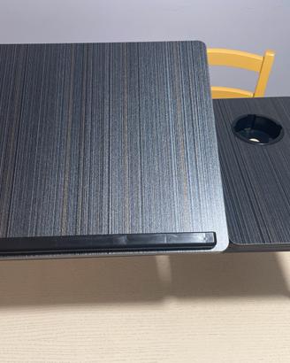 Tavolino Porta PC Pieghevole Regolabile