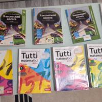 libri di  1° 2° e 3°  media