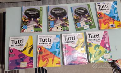 libri di  1° 2° e 3°  media