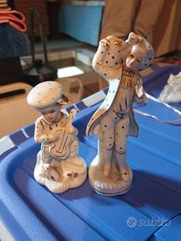 Statuine in porcellana vintage